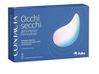 CONTACTA OCCHI SECCHI GEL INTENSO MONODOSE 15 CONTENITORI MONODOSE DA 0,35 ML - Farmacia De Pasquale