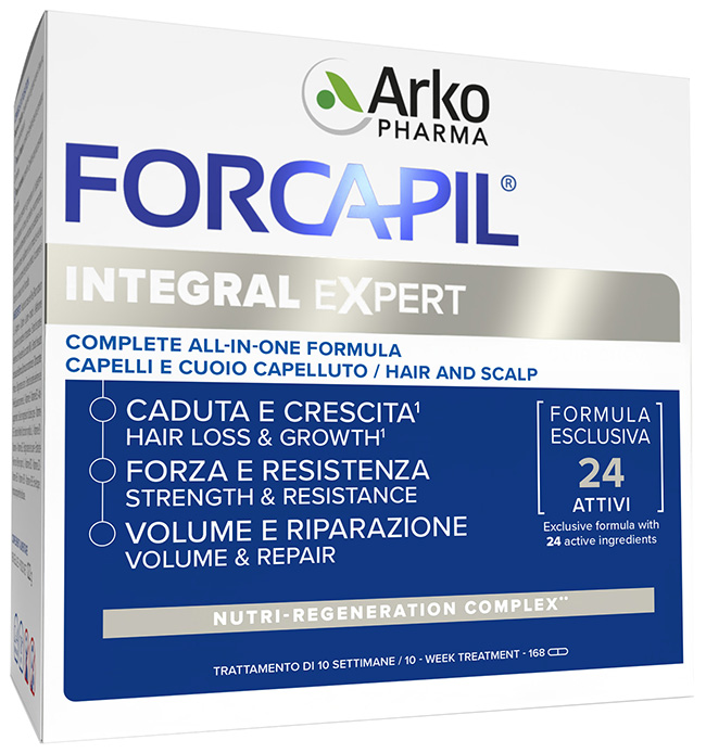 FORCAPIL INTEGRAL EXPERT 168 CAPSULE - Farmacia De Pasquale