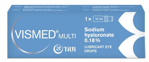 COLLIRIO LUBRIFICANTE VISMED MULTI ACIDO IALURONICO 0,18% 10 ML - Farmacia De Pasquale