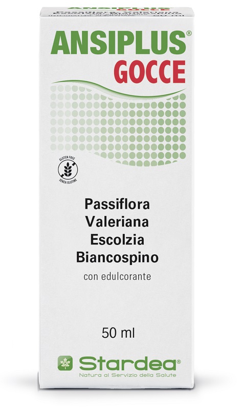 ANSIPLUS GOCCE 50 ML SENZA GLUTINE CON EDULCORANTE SENZA ALCOL - Farmacia De Pasquale