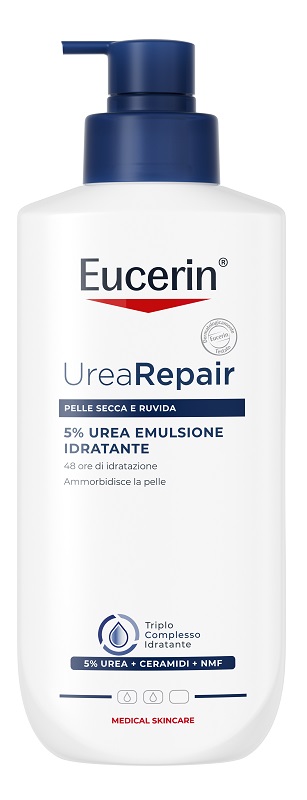 EUCERIN UREAREPAIR 5% UREA EMULSIONE IDRATANTE 400 ML - Farmacia De Pasquale