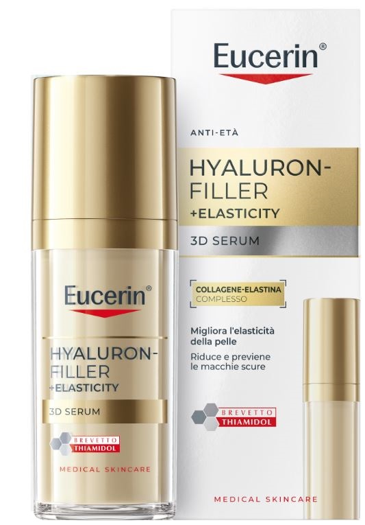 EUCERIN HYALURON FILLER+ ELASTICITY 3D SERUM 30 ML - Farmacia De Pasquale