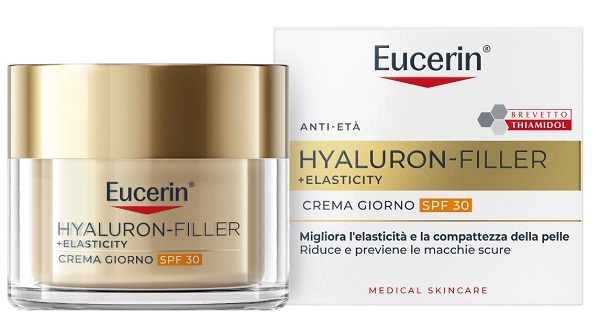 EUCERIN HYALURON FILLER+ ELASTICITY CREMA GIORNO SPF30 50 ML - Farmacia De Pasquale
