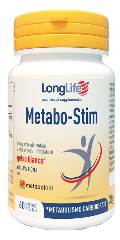 LONGLIFE METABO STIM 60 CAPSULE VEGETALI SENZA GLUTINE - Farmacia De Pasquale