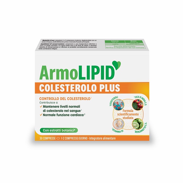 ARMOLIPID COLESTEROLO PLUS 30 COMPRESSE - Farmacia De Pasquale