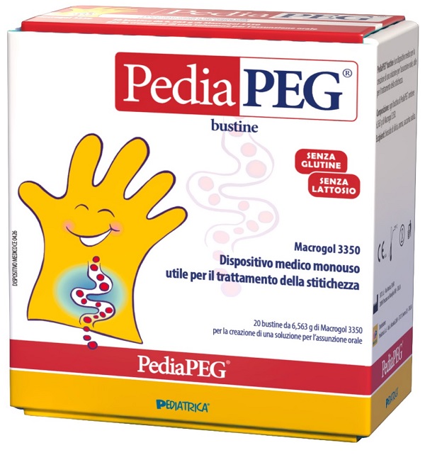PEDIAPEG 20 BUSTINE SENZA GLUTINE E LATTOSIO - Farmacia De Pasquale