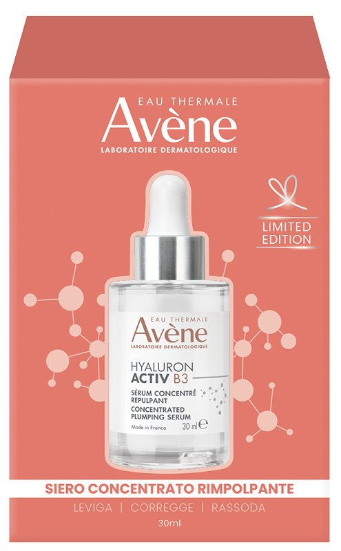 EAU THERMALE AVENE HYALURON ACTIV B3 SIERO CONCENTRATO RIMPOLPANTE 30 ML LIMITED EDITION - Farmacia De Pasquale