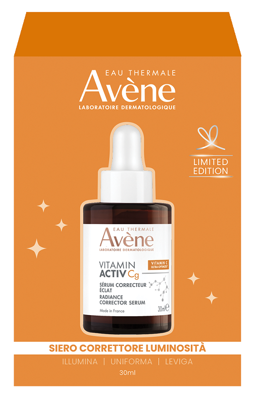 EAU THERMALE AVENE VITAMIN ACTIV CG SIERO CORRETTORE LUMINOSITA' 30 ML LIMITED EDITION - Farmacia De Pasquale