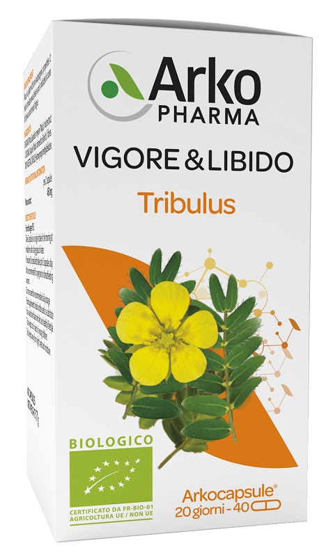 ARKOCAPSULE TRIBULUS VIGORE&LIBIDO BIOLOGICO 40 CAPSULE - Farmacia De Pasquale