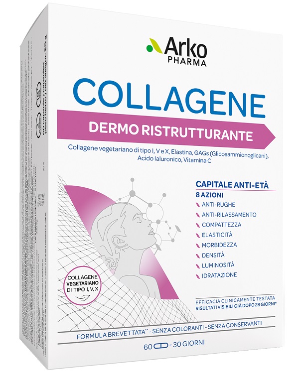 COLLAGENE DERMO RISTRUTTURANTE 60 CAPSULE - Farmacia De Pasquale